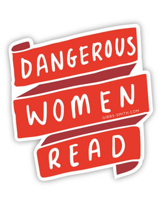 Dangerous Women Read Sticker (Pack of 6) cover image