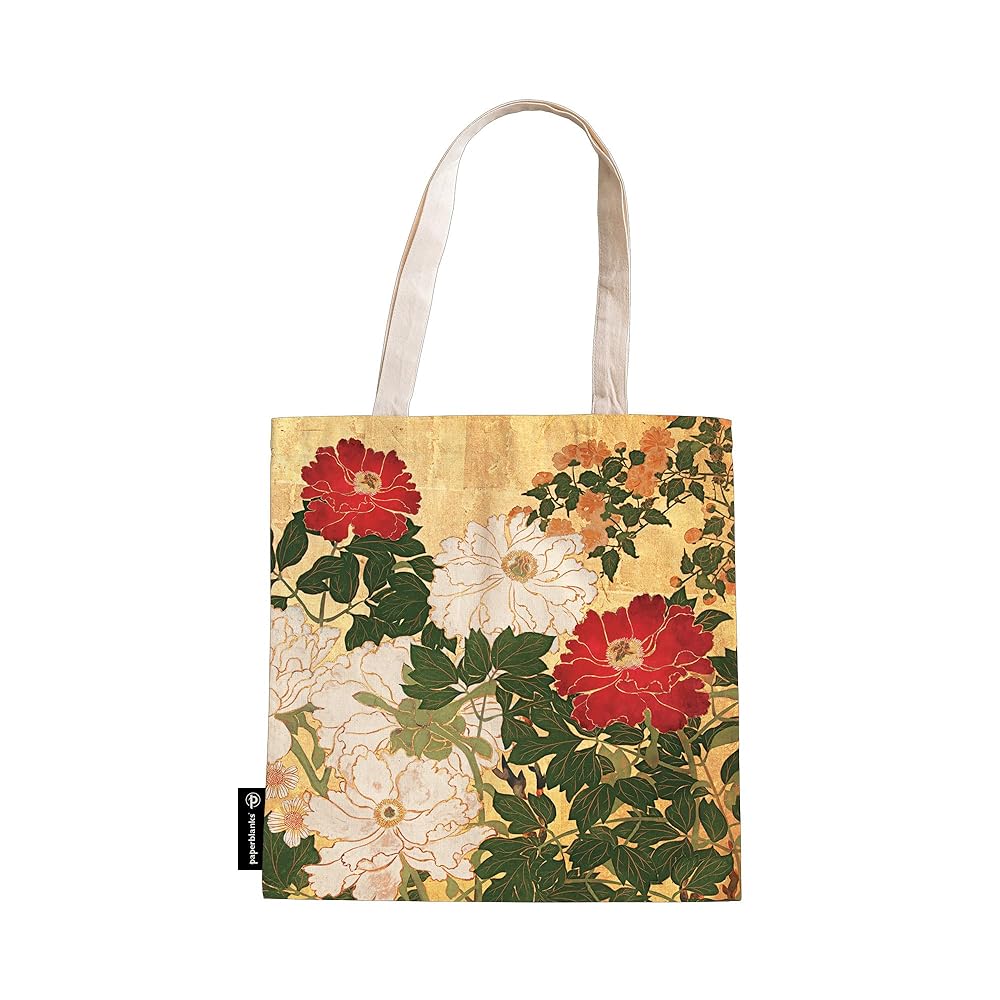 Natsu Canvas Bag by Paperblanks (Rinpa Florals) cover image