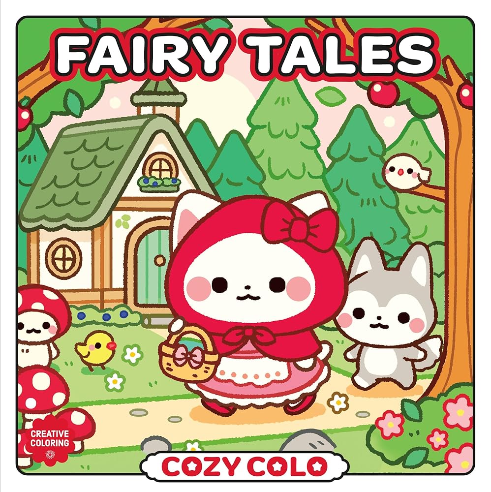 Fairy Tales (Cozy Coloring) cover image