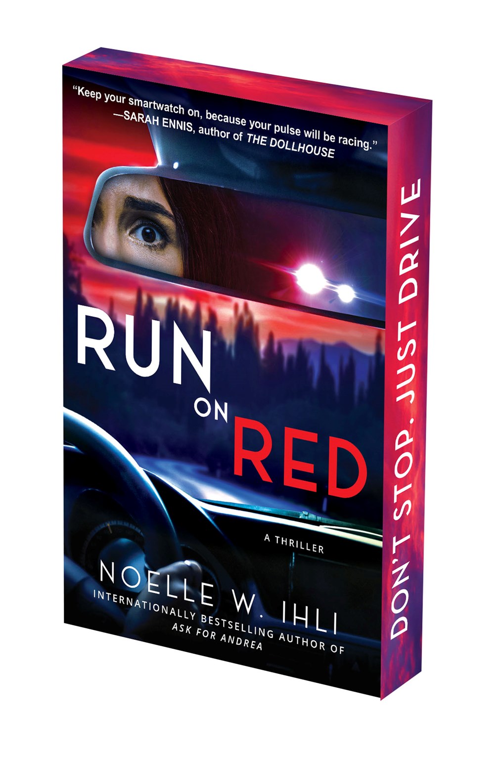 PREORDER: Run on Red: Deluxe Stenciled Edges by Noelle West Ihli (SIGNED BOOK PLATE)
