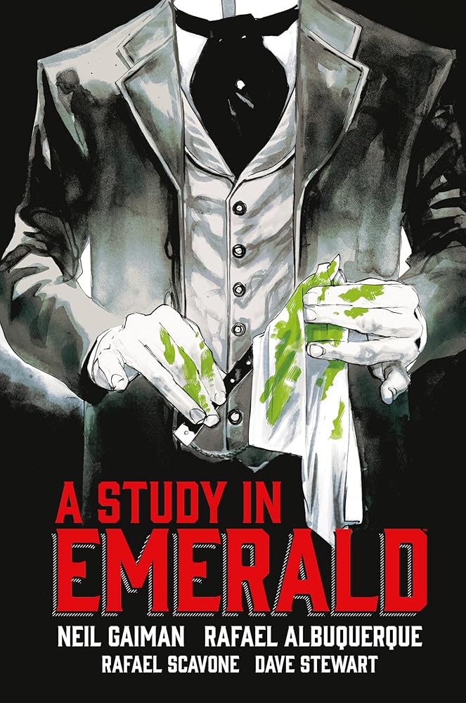 Neil Gaiman's A Study in Emerald cover image