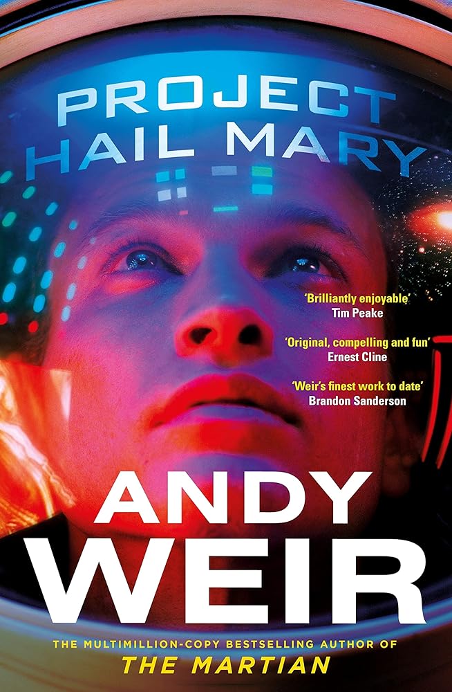 Project hail mary cover image