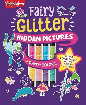 Fairy Glitter Hidden Pictures (Highlights Hidden Pictures Coloring Kits) cover image