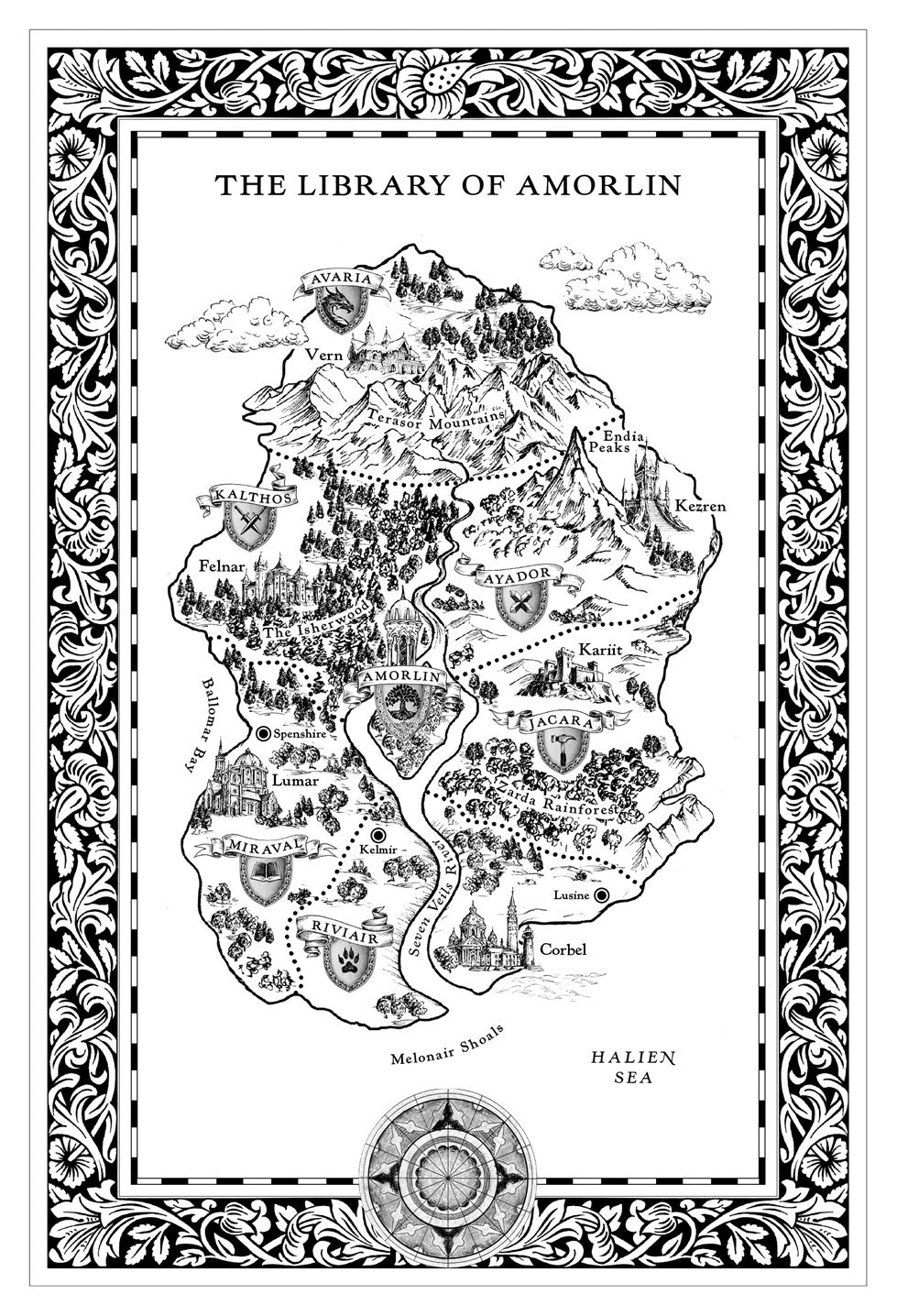 Pre-Order: The Library of Amorlin: Deluxe Limited Edition (The Age of Beasts) by Kalyn Josephson (SIGNED BOOK PLATES)