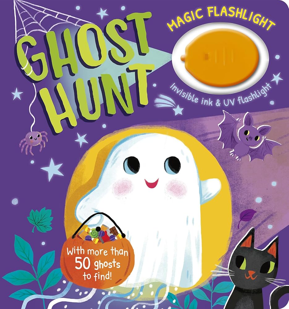 Magic Flashlight: Ghost Hunt: With invisible ink and UV flashlight cover image