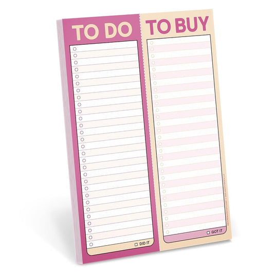 Knock Knock To Do To Buy Perforated Pad (Second Edition) (Knock Knock Perforated Pads) cover image