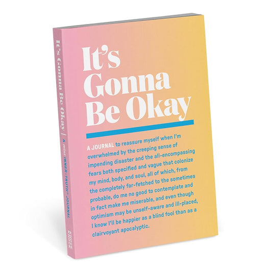 Knock Knock It's Gonna Be Okay Mini Inner-Truth® Journal (Pastel Version) (Mini Inner-truth Journals) cover image