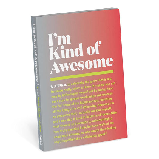 Knock Knock I'm Kind of Awesome Mini Inner-Truth® Journal (Pastel Version) (Mini Inner-truth Journals) cover image