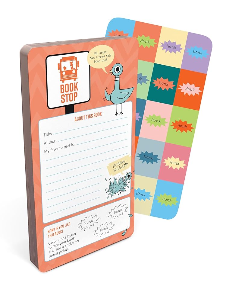 Book Stop Bookmarks (The Pigeon) (Mo Willems Bookmark Pads) cover image