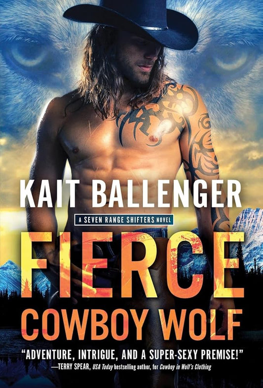 Fierce Cowboy Wolf: A Sexy Paranormal Wolf Shifter Romance (Seven Range Shifters, 4) cover image