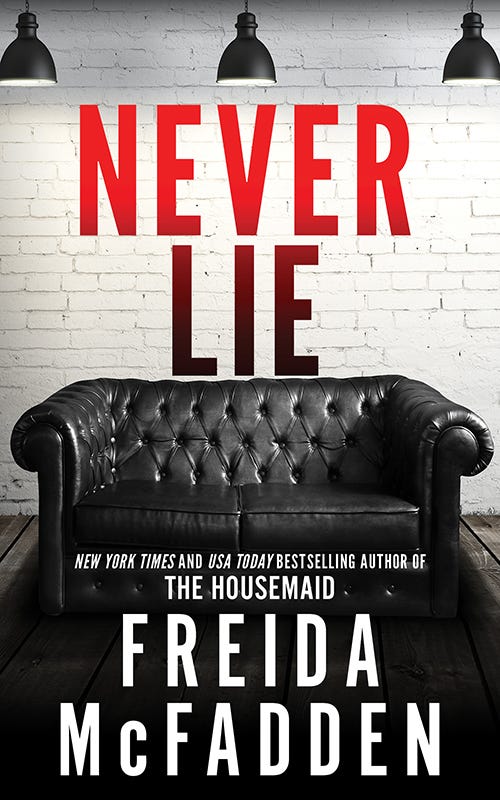 Never Lie by Freida McFadden