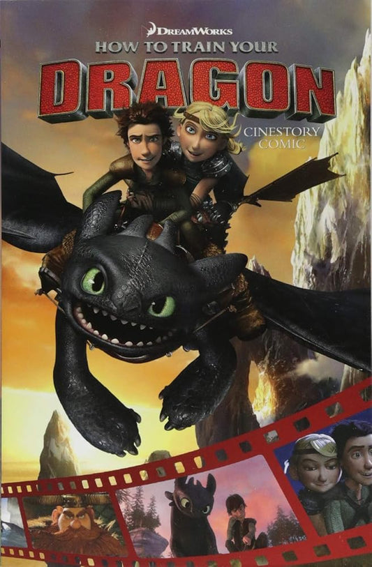 DreamWorks How to Train Your Dragon Cinestory Comic cover image