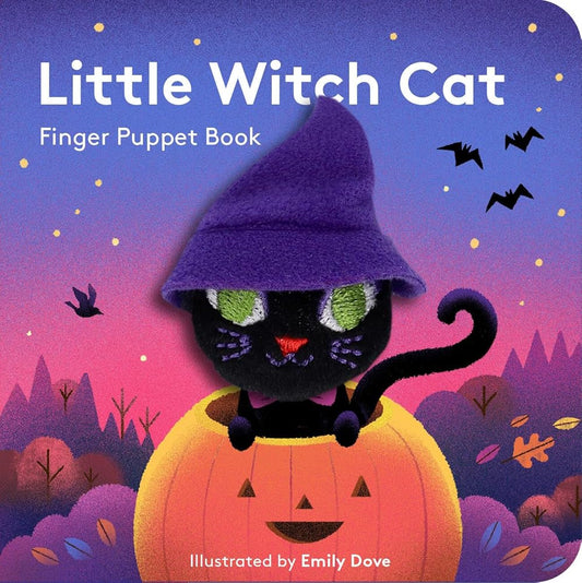 Little Witch Cat: Finger Puppet Book (Little Finger Puppet) cover image