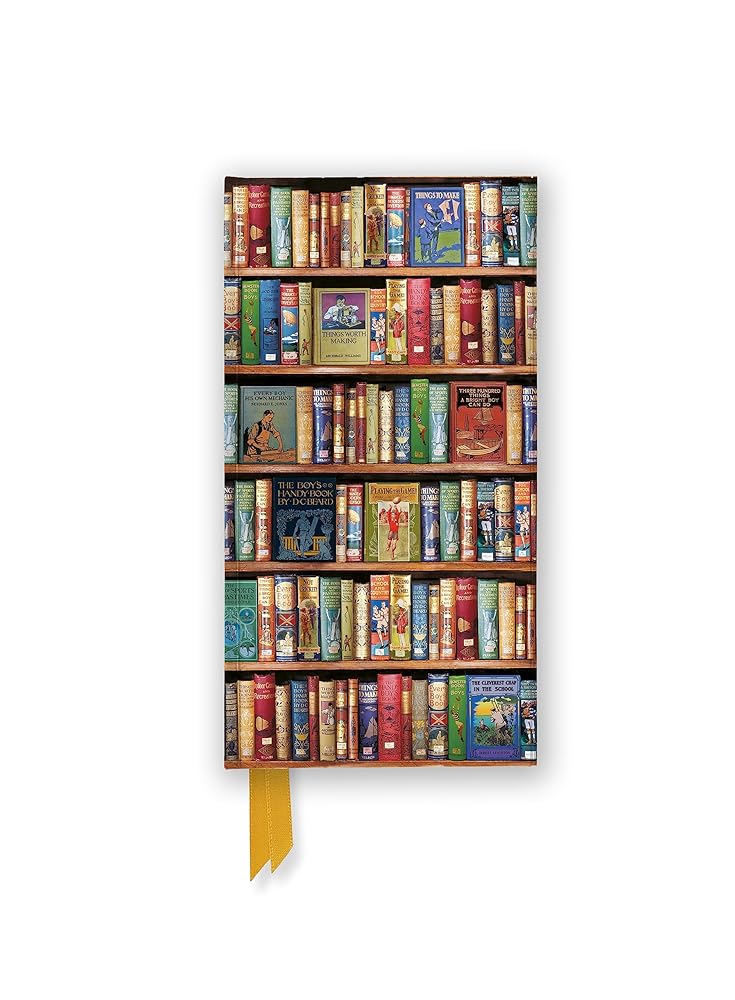 Bodleian Libraries: Hobbies & Pastimes Bookshelves (Foiled Slimline Journal) (Flame Tree Slimline Journals) cover image