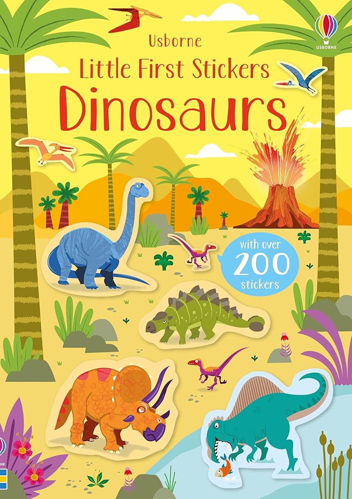 Little First Stickers Dinosaurs cover image