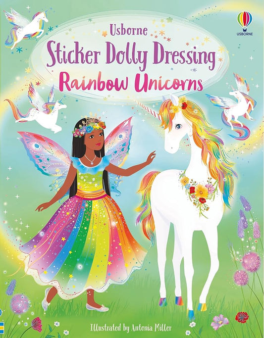 Sticker Dolly Dressing Rainbow Unicorns cover image