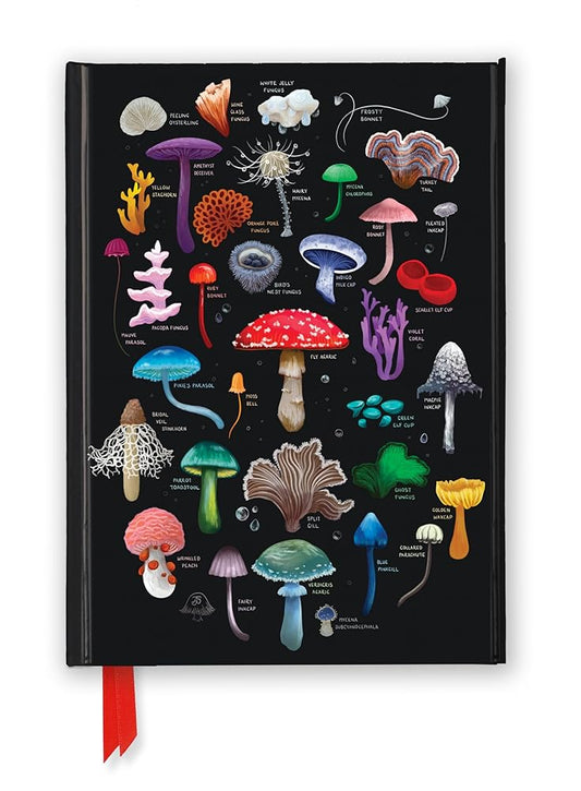 Anna Stead: Mushrooms & Fungi (Foiled Journal) (Flame Tree Notebooks) cover image