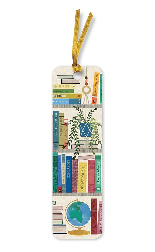 Georgia Breeze: Bookshelves Bookmarks (pack of 10) (Flame Tree Bookmarks) cover image