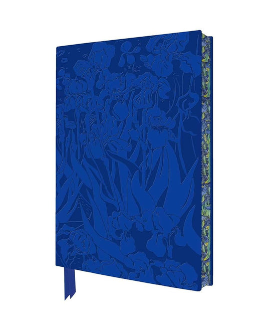 Vincent van Gogh: Irises Artisan Art Notebook (Flame Tree Journals) cover image