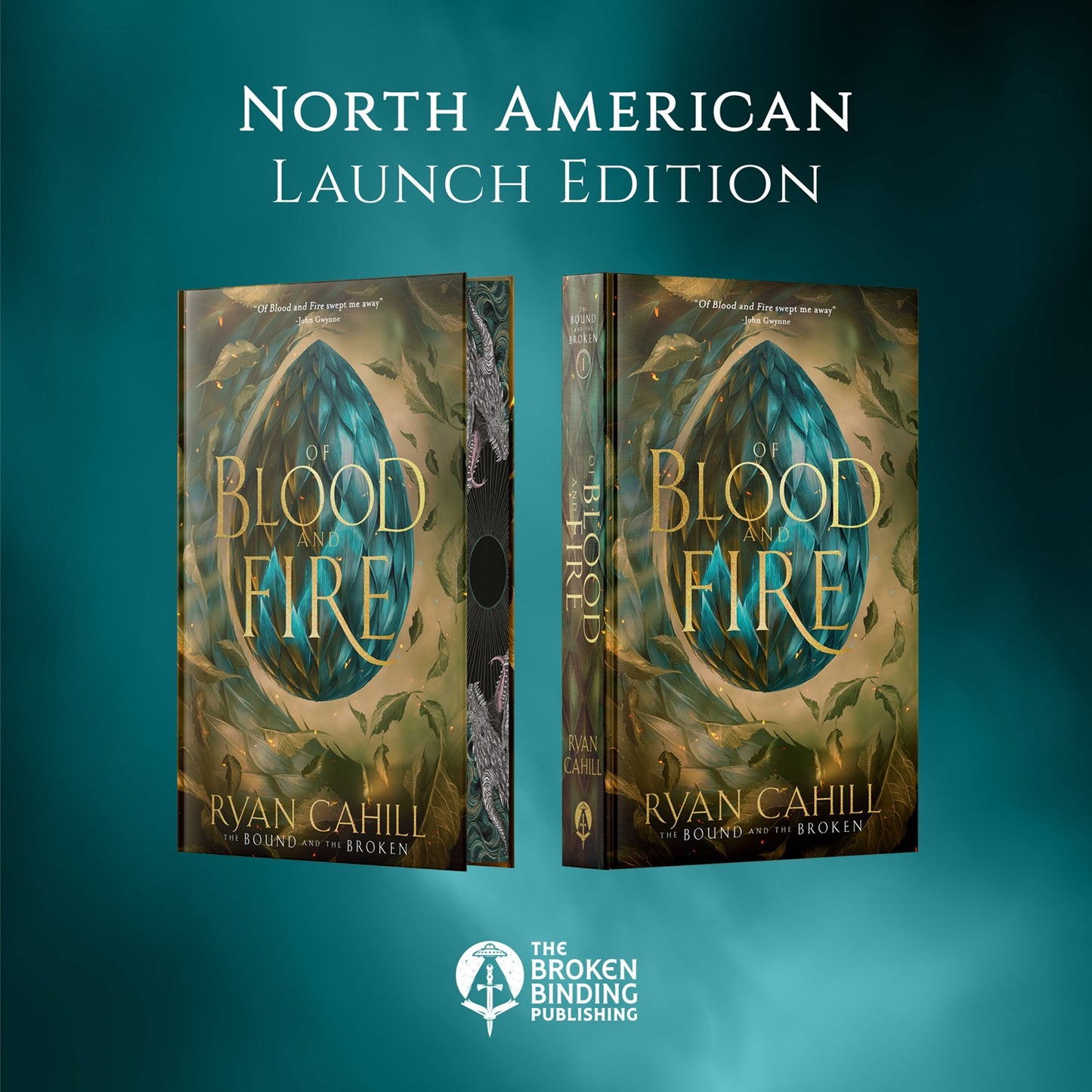 Pre-Order: Of Blood And Fire: Signed Collector's Edition by Ryan Cahill (SIGNED COPIES)