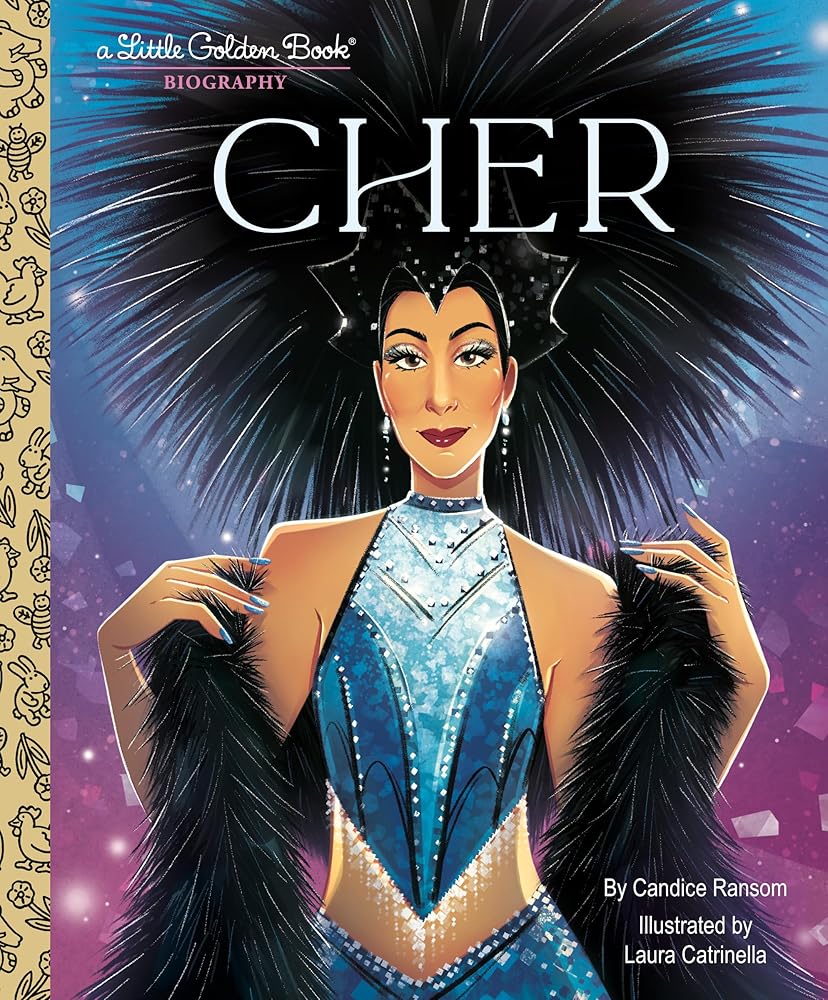 Cher: A Little Golden Book Biography (Little Golden Book Biographies) cover image