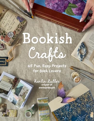 Bookish Crafts: 40 Fun, Easy Projects for Book Lovers cover image