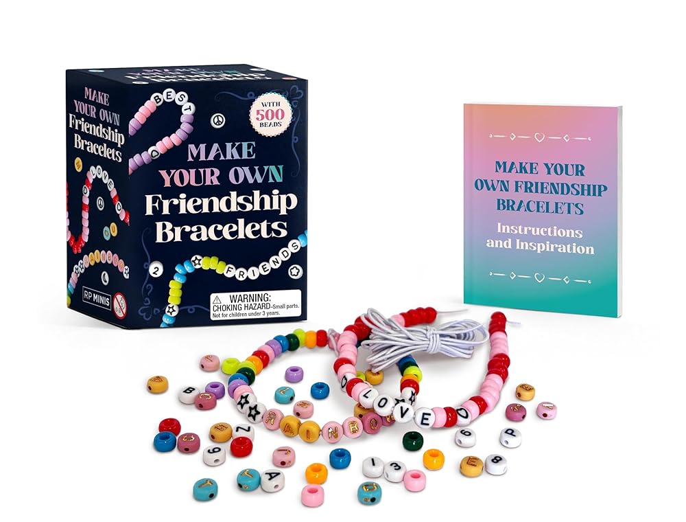 Make Your Own Friendship Bracelets: With 500 Beads (RP Minis) cover image