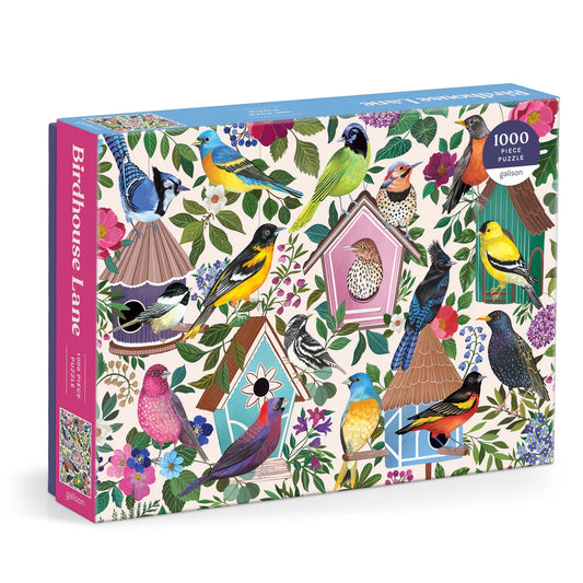 Christine De Carvalho Birdhouse Lane 1000 Piece Puzzle