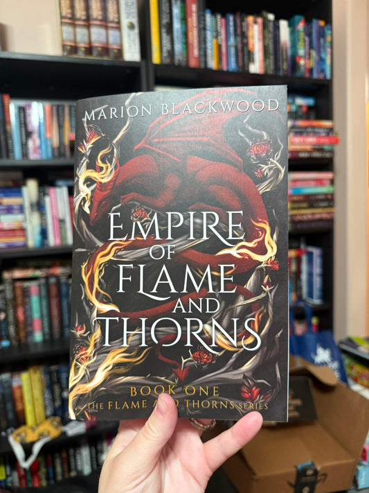Empire of Flame and Thorns by Marion Blackwood (Signed Book Plate)