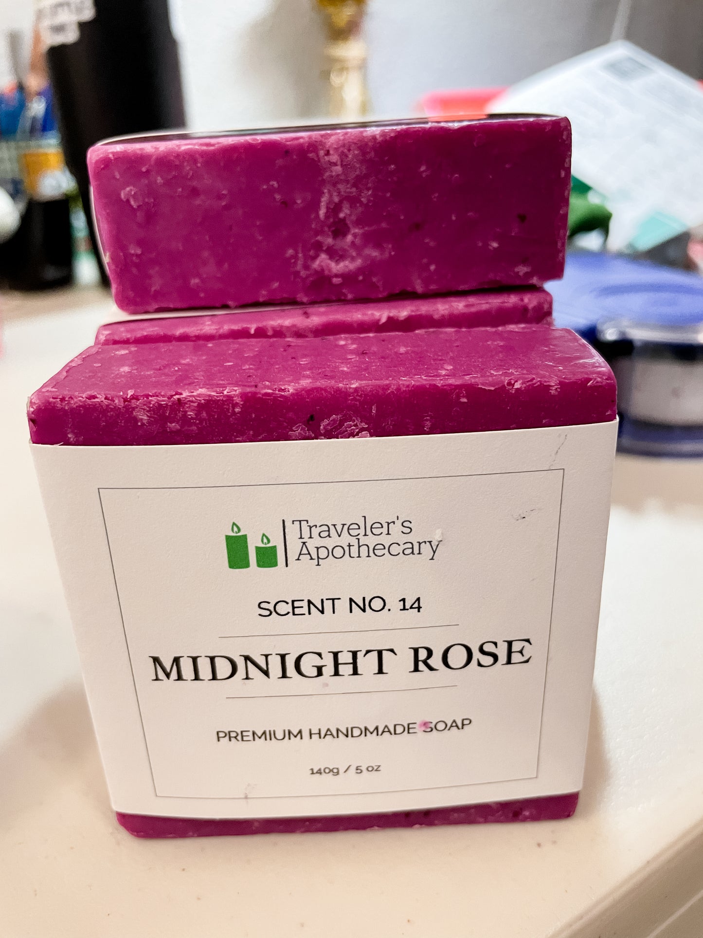 Traveler's Apothecary - Midnight Rose Bar Soap