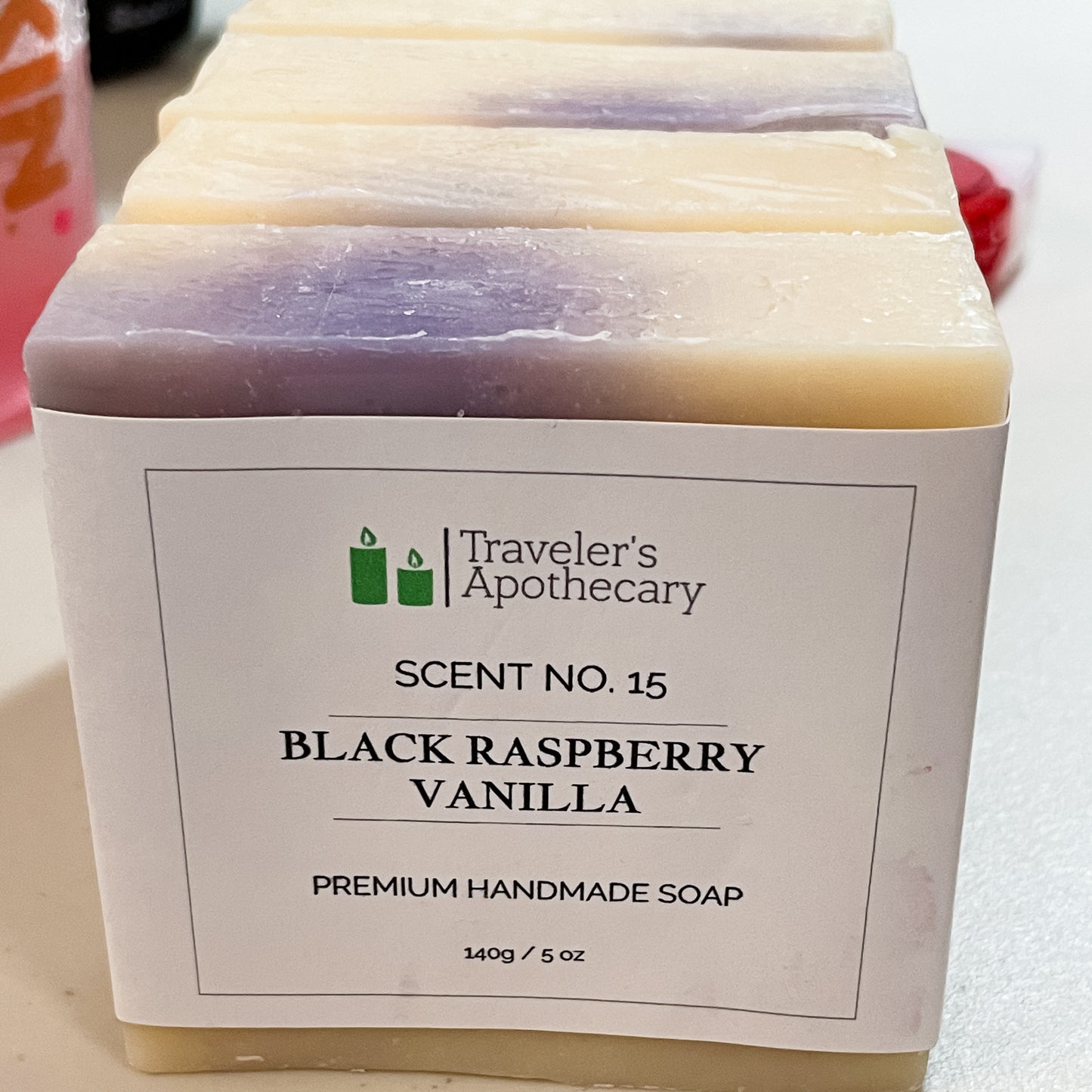 Traveler's Apothecary - Black Raspberry Vanilla Bar Soap