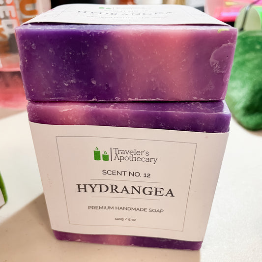 Traveler's Apothecary - Hydrangea Bar Soap