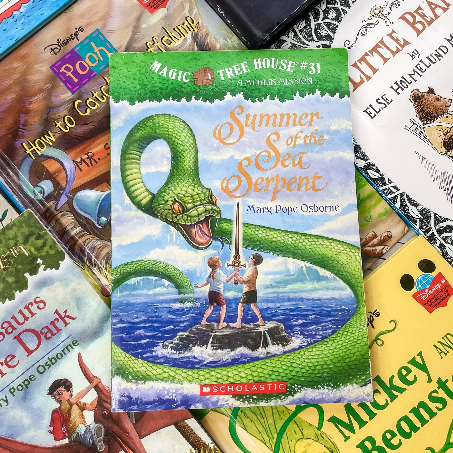 Summer of the Sea Serpent by Mary Pope Osborne (Magic Tree House: A Merlin Mission #31)