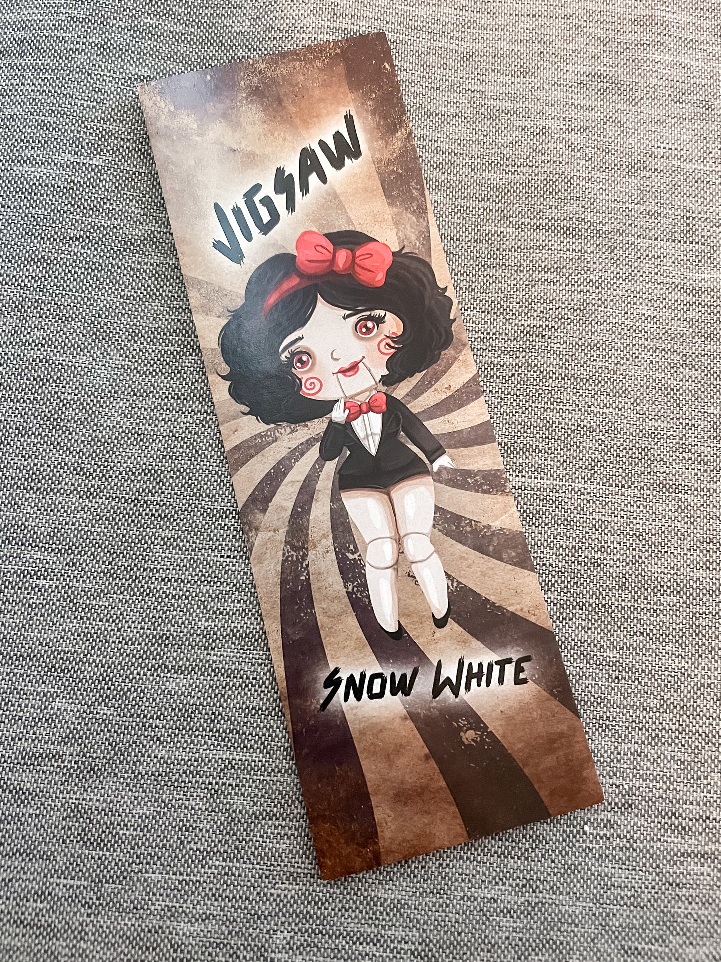 Horror Princess - Jigsaw Bookmark