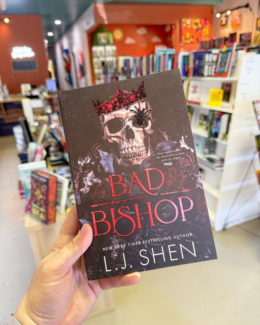 Bad Bishop (Deluxe Edition) (Society of Villains, 1) by L.J. Shen (SIGNED BOOKPLATE)
