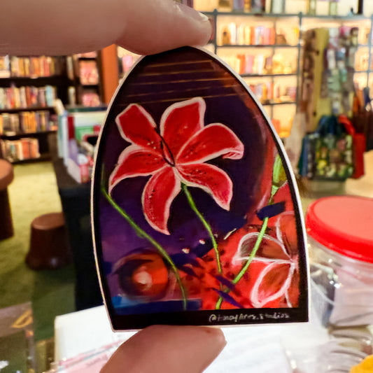 Honey Arts Studio: Lily Art Sticker