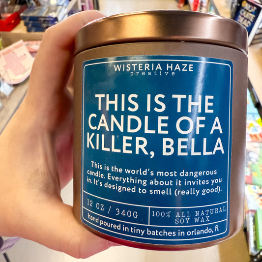 Wisteria Haze: This is the Candle of a Killer Bella 12 Oz Candle