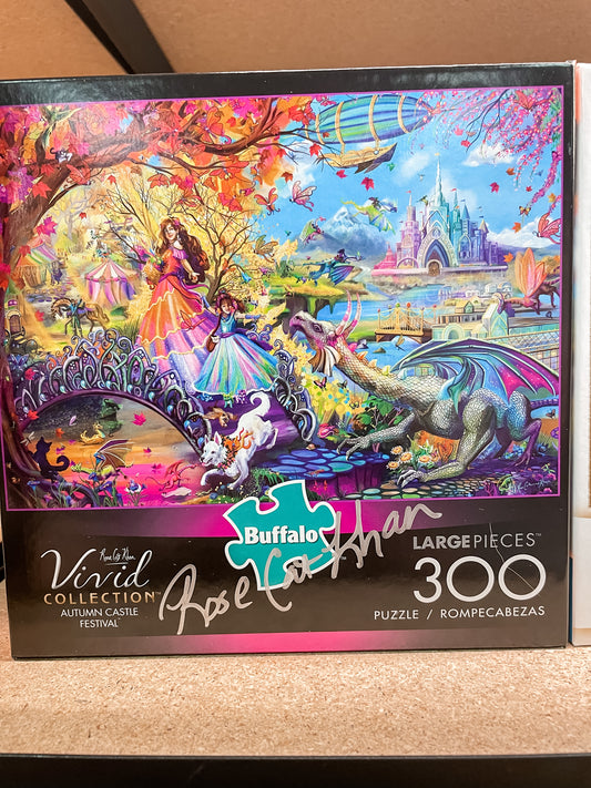 Rose Khan : Autumn Castle 300 Piece Puzzle