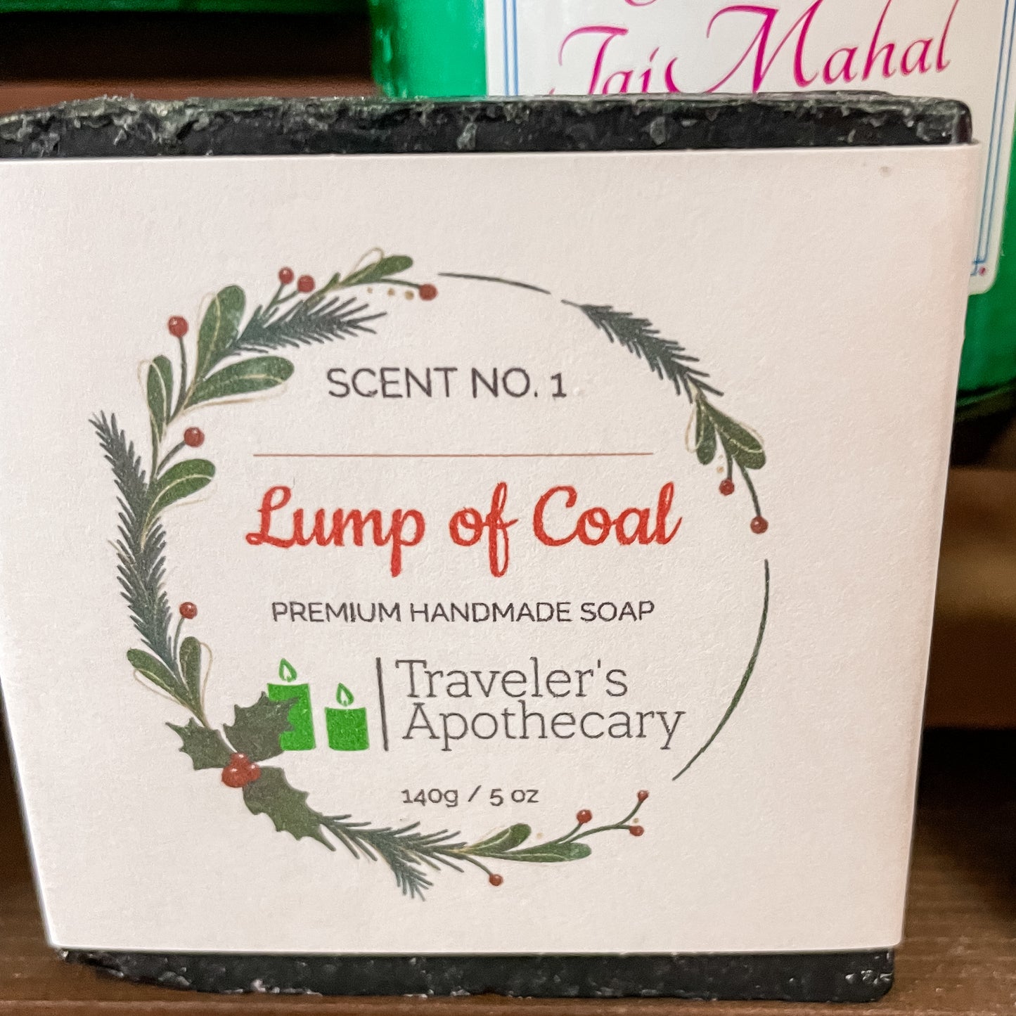 Traveler's Apothecary - Lump of Coal Bar Soap