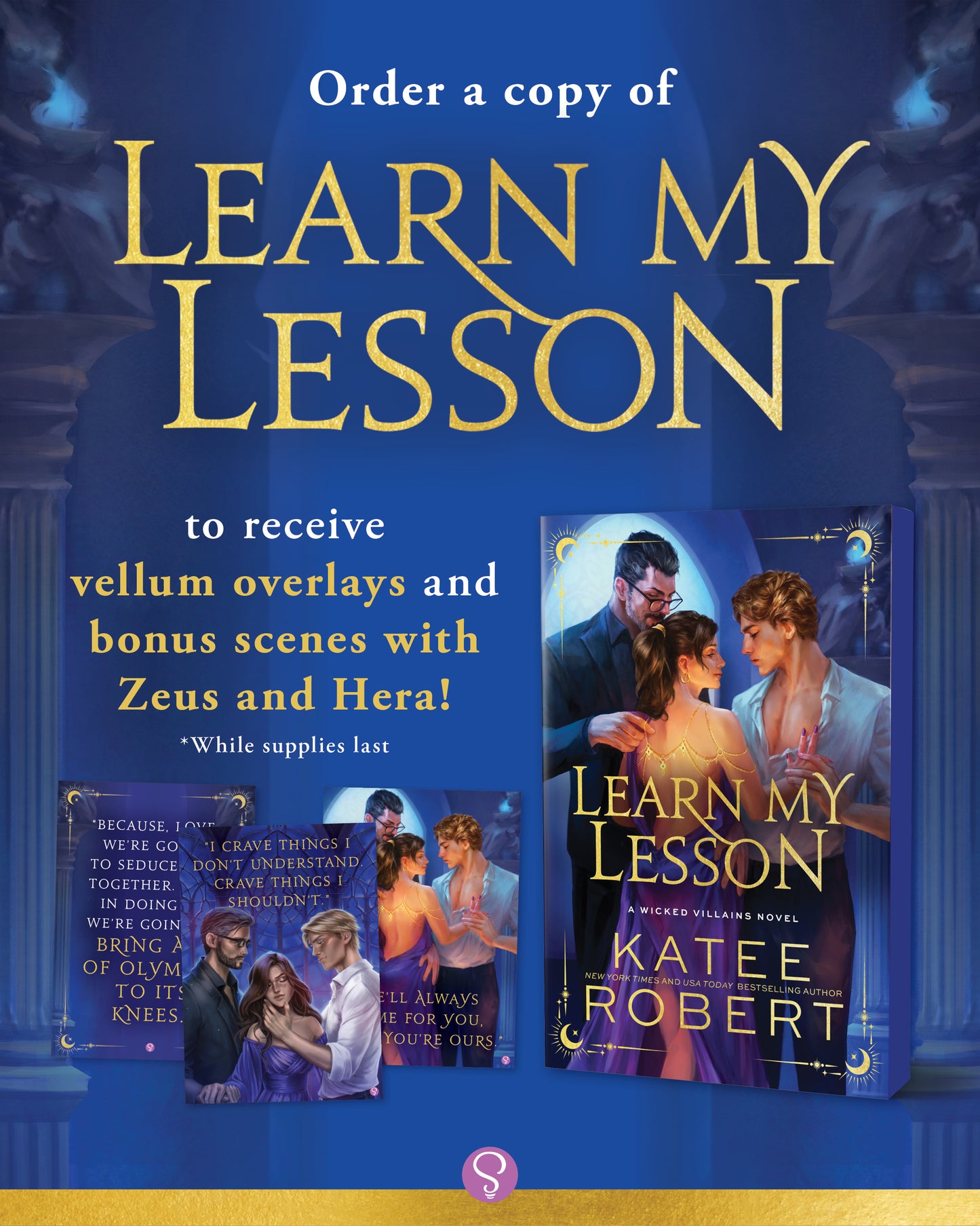 Learn My Lesson (Deluxe Edition) (Wicked Villains, 2) by Katee Robert