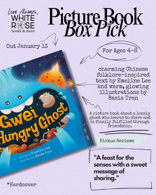 Picture Book Subscription Box January Selection: Gwei the Hungry Ghost by Emeline Lee, Basia Tran (Illustrated by)