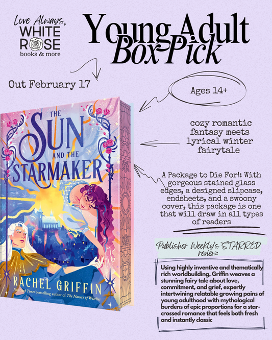 Young Adult Book Subscription Box: February Selection: The Sun and the Starmaker by Rachel Griffin