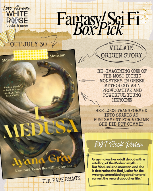 Fantasy/Science Fiction Subscription Box: JULY Selection: I Medusa by Ayana Gray