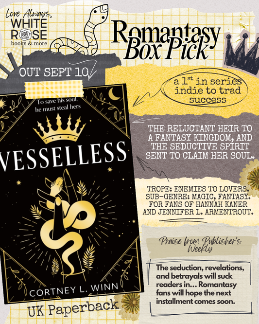 Romantasy Subscription Box: SEPTEMBER SELECTION: The Dark in Her Veins by M.K. Lobb