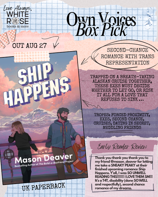 Own Voices Book Subscription Box: AUGUST Selection: Ship Happens by Mason Deaver