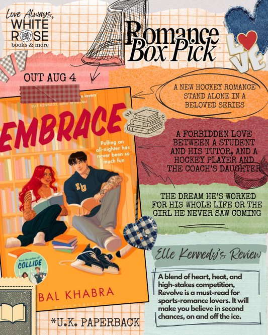 Romance Subscription Box: AUGUST Box: Embrace by Bal Khabra