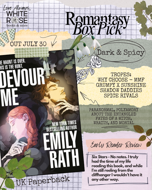 Romantasy Subscription Box: June Book Selection: Devour Me by Emily Rath