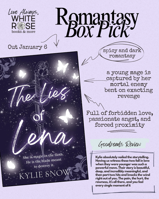 Romantasy Subscription Box: January Book Selection: The Lies of Lena by Kylie Snow