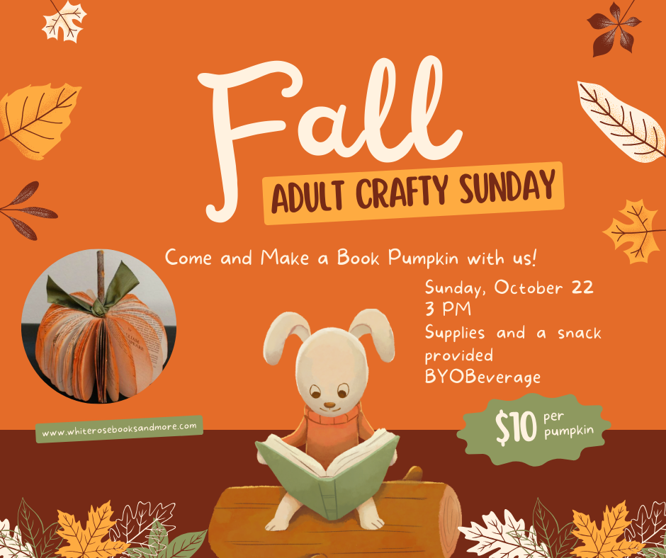 Adult Crafty Sunday - Pumpkin Book Crafting