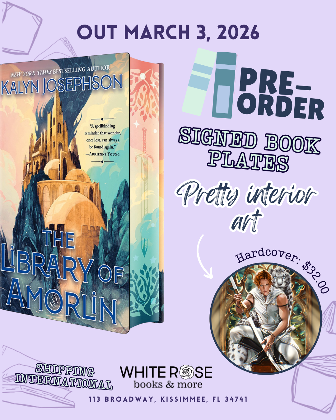 Pre-Order: The Library of Amorlin: Deluxe Limited Edition (The Age of Beasts) by Kalyn Josephson (SIGNED BOOK PLATES)